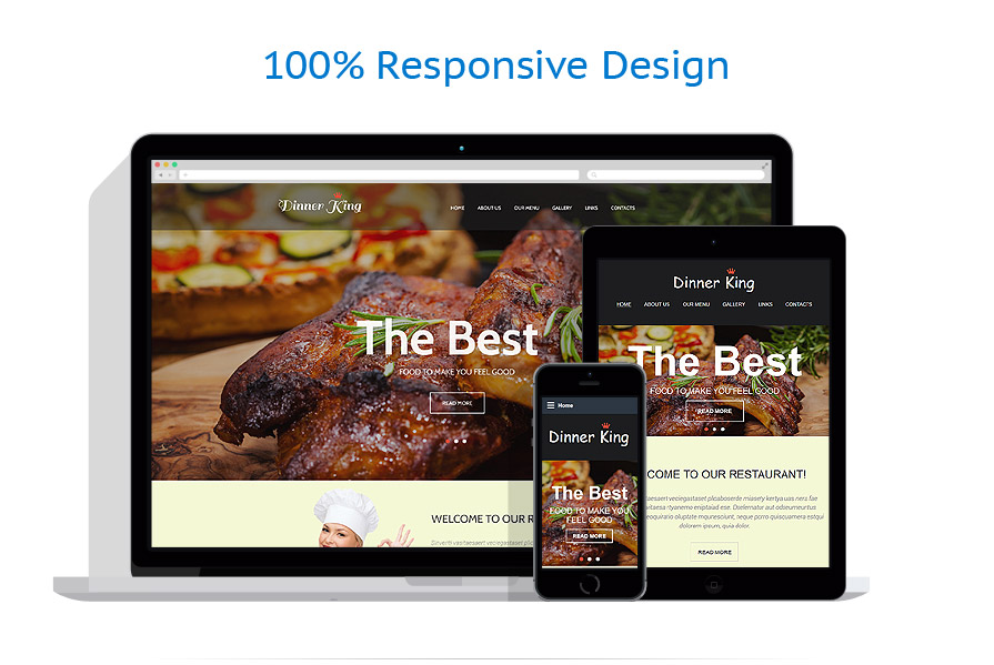 Sablon responsive de | Cafenele & Restaurante
 | ID: 2392