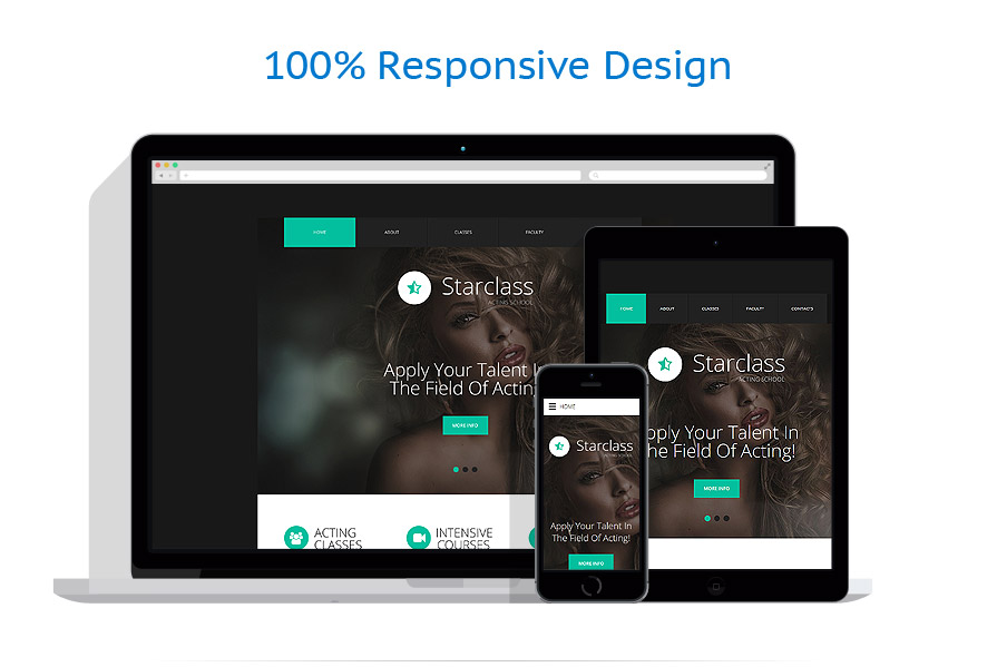 Sablon responsive de | Educatie
 | ID: 2393