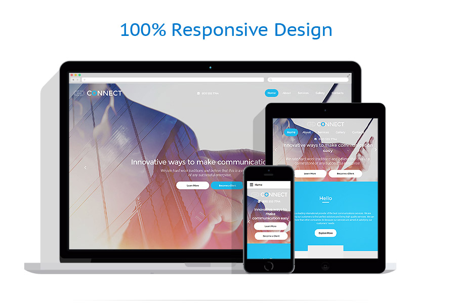  responsive template | Communications
 | ID: 2403