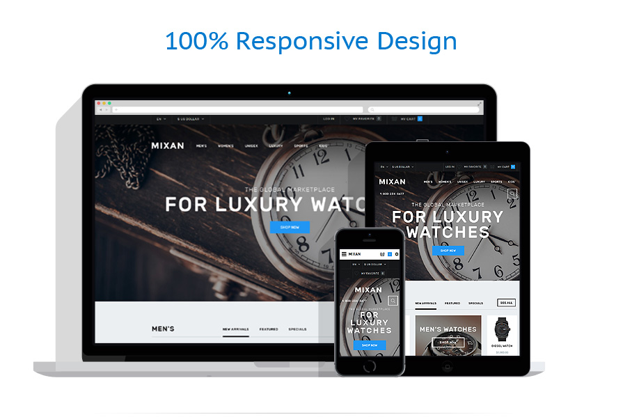 Sablon responsive de | Moda
 | ID: 2404