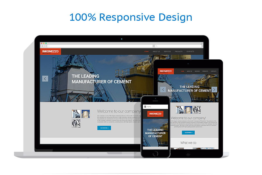 Sablon responsive de | Industrial
 | ID: 2407