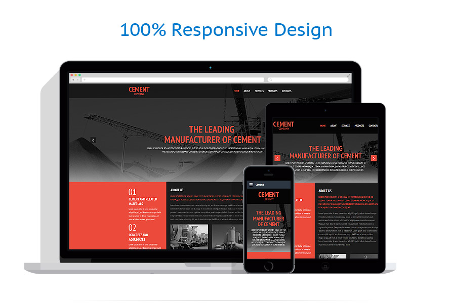 Sablon responsive de | Industrial
 | ID: 2414