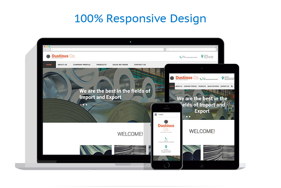 Sablon responsive de | Industrial
 | ID: 2438