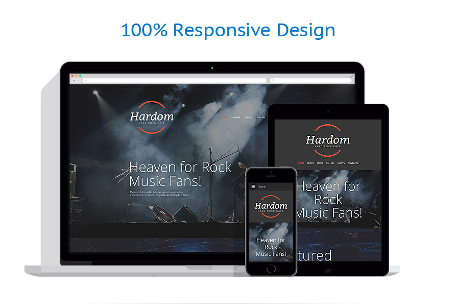 Sablon responsive de | Cafenele & Restaurante
 | ID: 2439