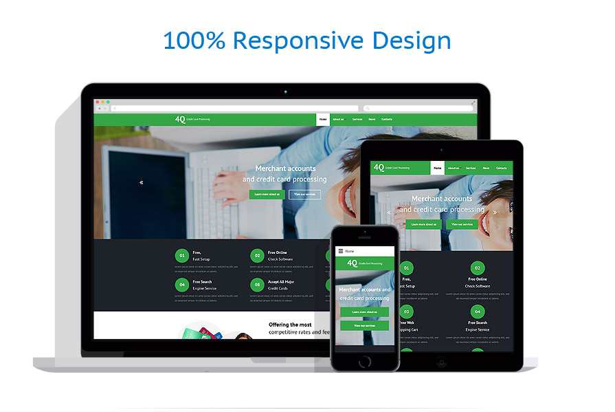 Sablon responsive de | Business
 | ID: 2440