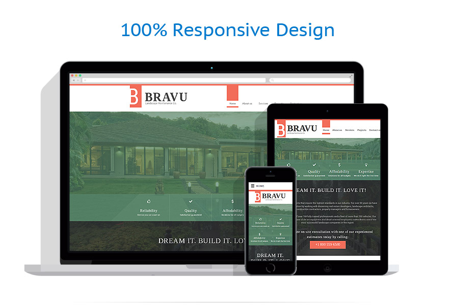  responsive template | Exterior design
 | ID: 2447