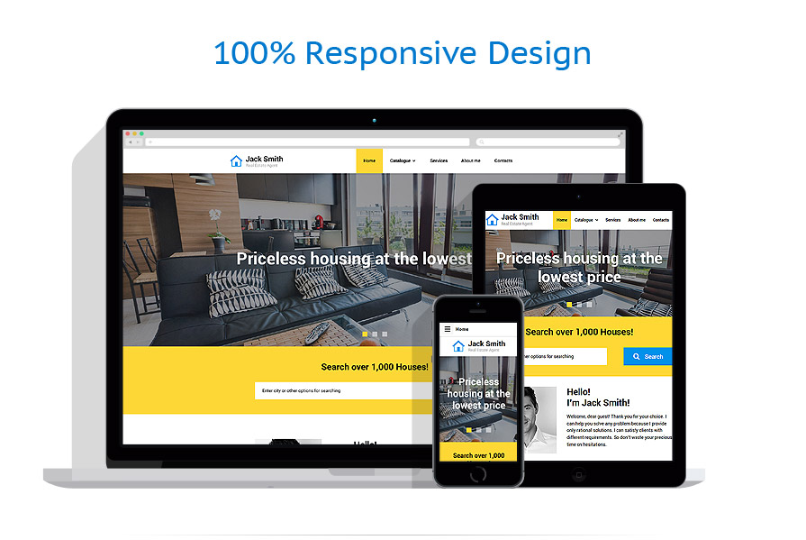 Sablon responsive de | Imobiliar
 | ID: 2463