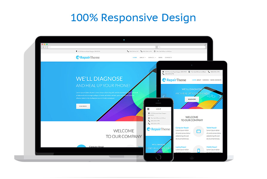 Sablon responsive de | Calculatoare
 | ID: 2468