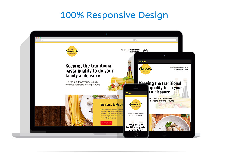 Sablon responsive de | Cafenele & Restaurante
 | ID: 2486