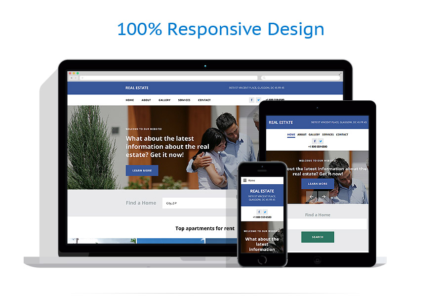 Sablon responsive de | Imobiliar
 | ID: 2487