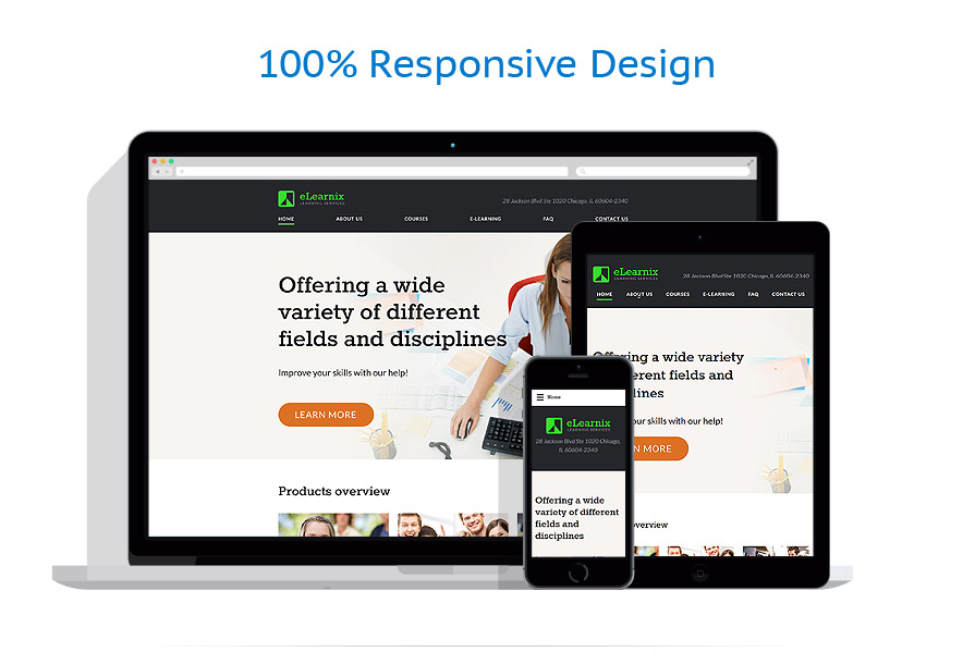 Sablon responsive de | Educatie
 | ID: 2489