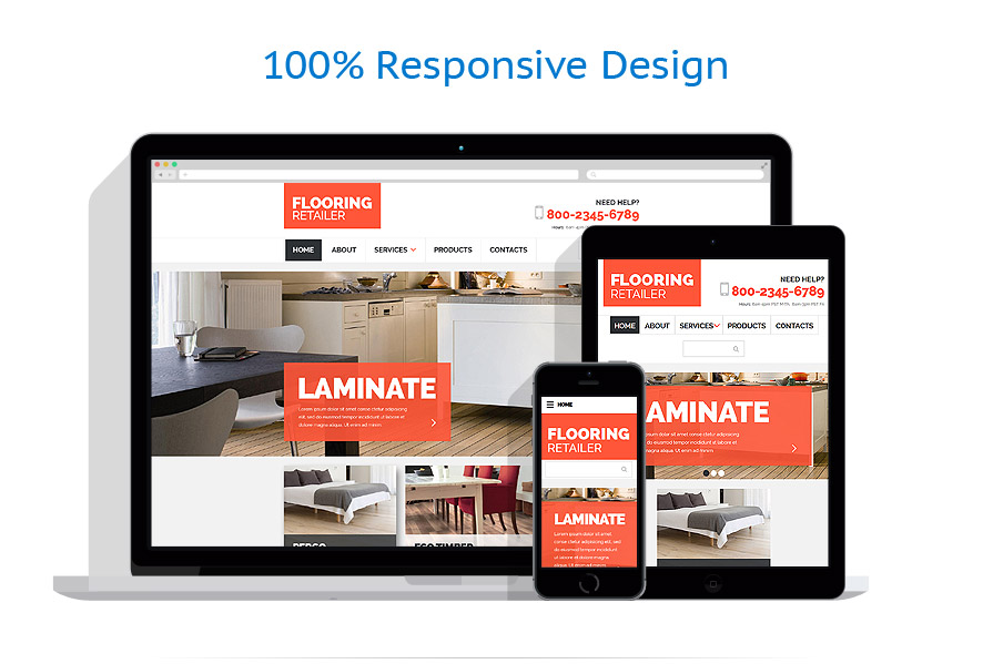 Sablon responsive de | Design Interior & Mobila
 | ID: 2496