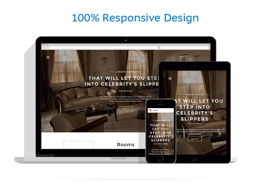 Sablon responsive de | Hoteluri
 | ID: 2499