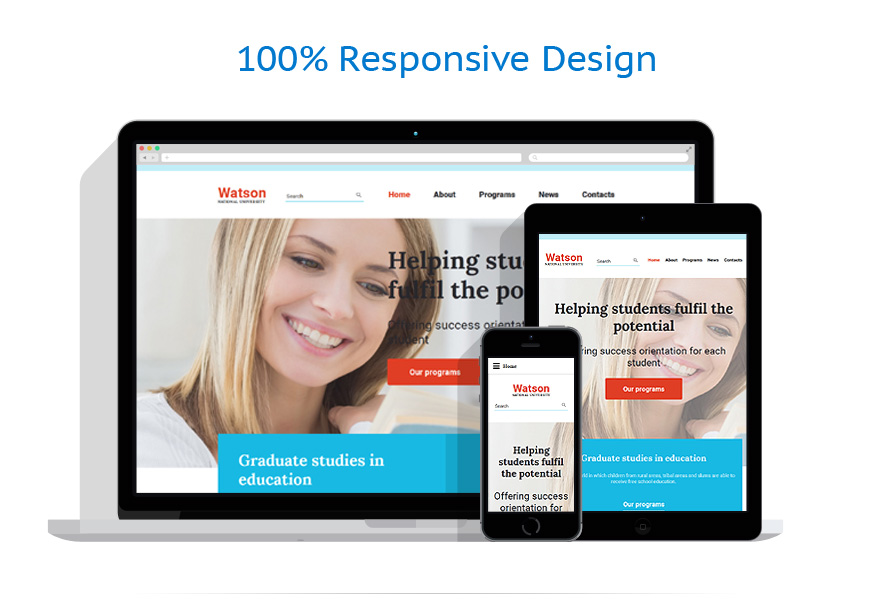 Sablon responsive de | Educatie
 | ID: 2509