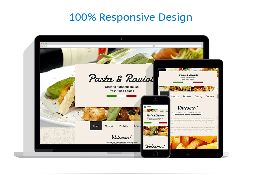 Sablon responsive de | Cafenele & Restaurante
 | ID: 2523