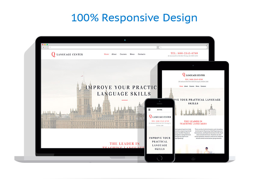 Sablon responsive de | Educatie
 | ID: 2527