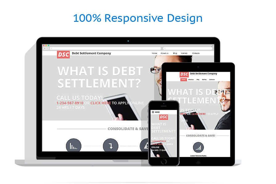 Sablon responsive de | Business
 | ID: 2534