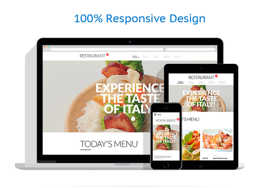 Sablon responsive de | Cafenele & Restaurante
 | ID: 2539