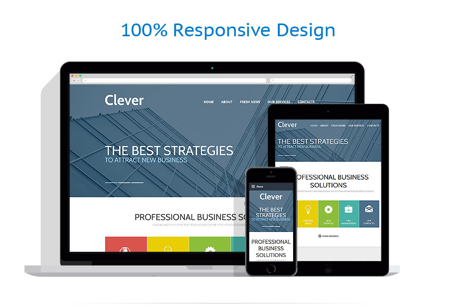 Sablon responsive de | Business
 | ID: 2555