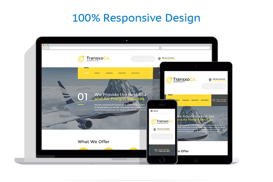 Sablon responsive de | Transport
 | ID: 2564