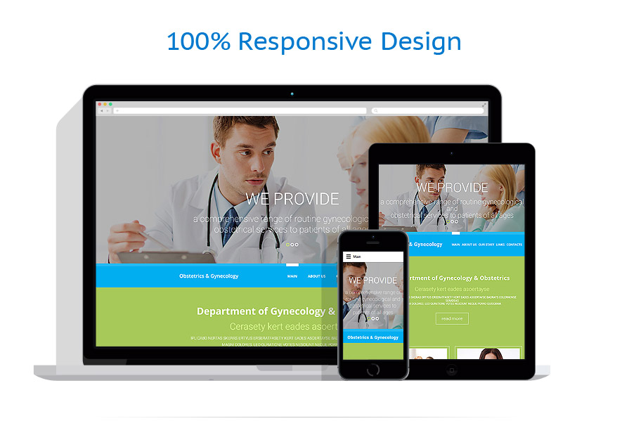 Sablon responsive de | Medical
 | ID: 2569