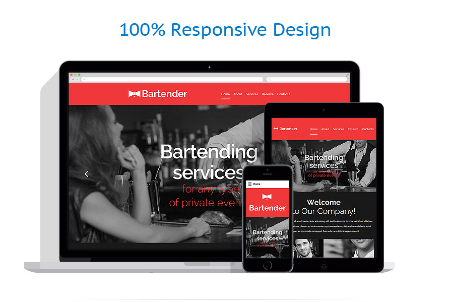 Sablon responsive de | Cafenele & Restaurante
 | ID: 2574