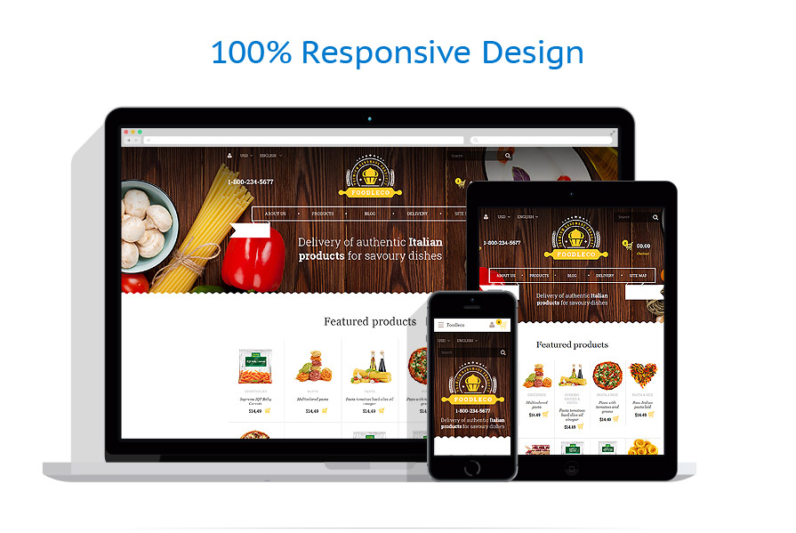 Sablon responsive de | Cafenele & Restaurante
 | ID: 2589