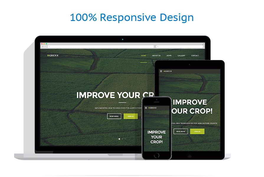 Sablon responsive de | Agricultura
 | ID: 2593