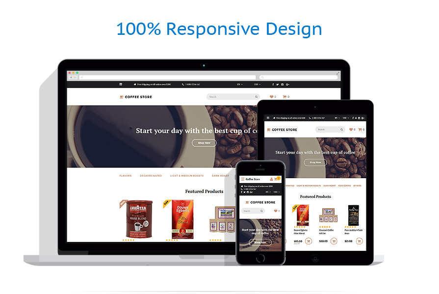 Sablon responsive de | Cafenele & Restaurante
 | ID: 2594