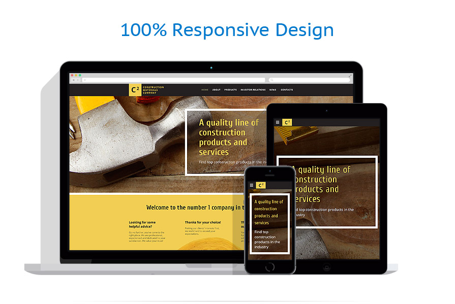 Sablon responsive de | Arhitectura
 | ID: 2597