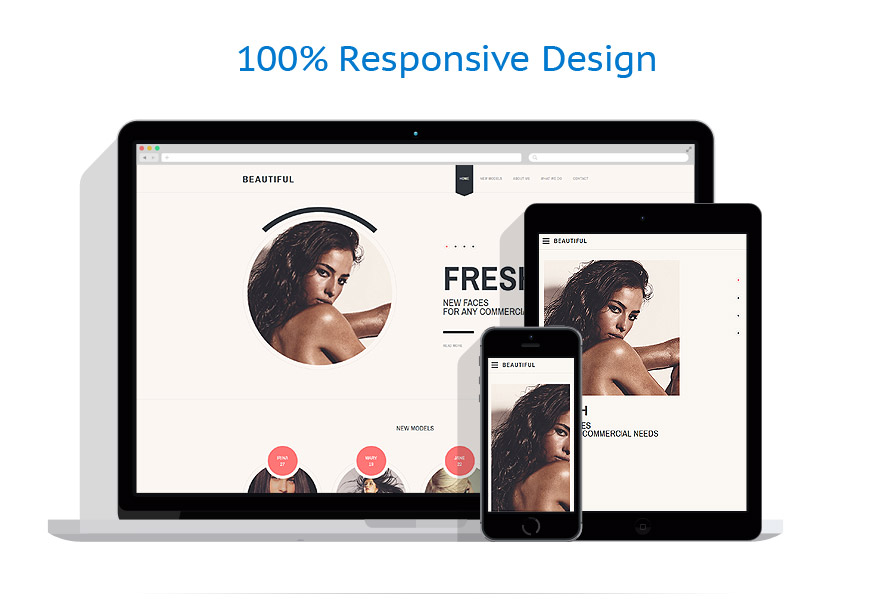 Sablon responsive de | Moda
 | ID: 2600