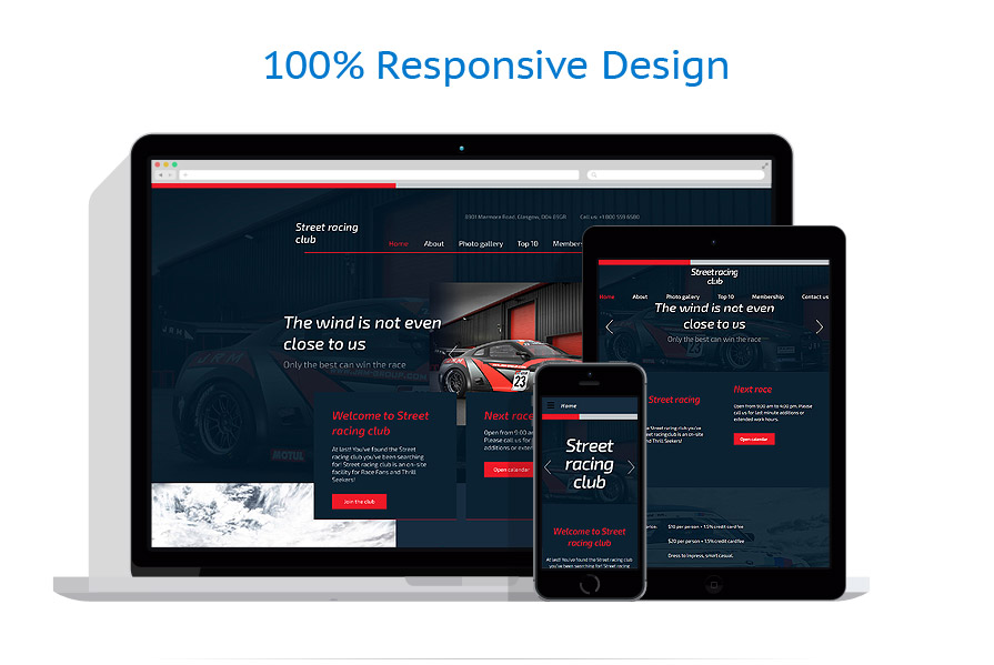 Sablon responsive de | Masini
 | ID: 2604