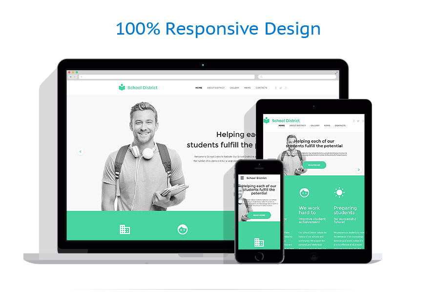 Sablon responsive de | Educatie
 | ID: 2606