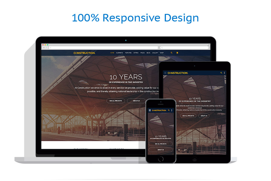 Sablon responsive de | Arhitectura
 | ID: 2607