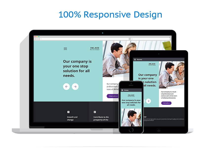 Sablon responsive de | Business
 | ID: 2614