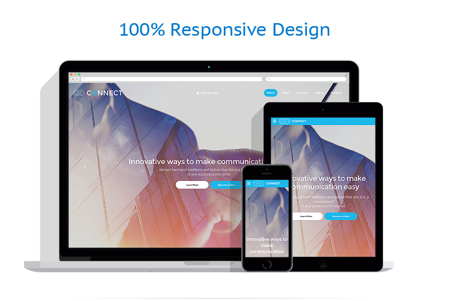 Sablon responsive de | Comunicatii
 | ID: 2616