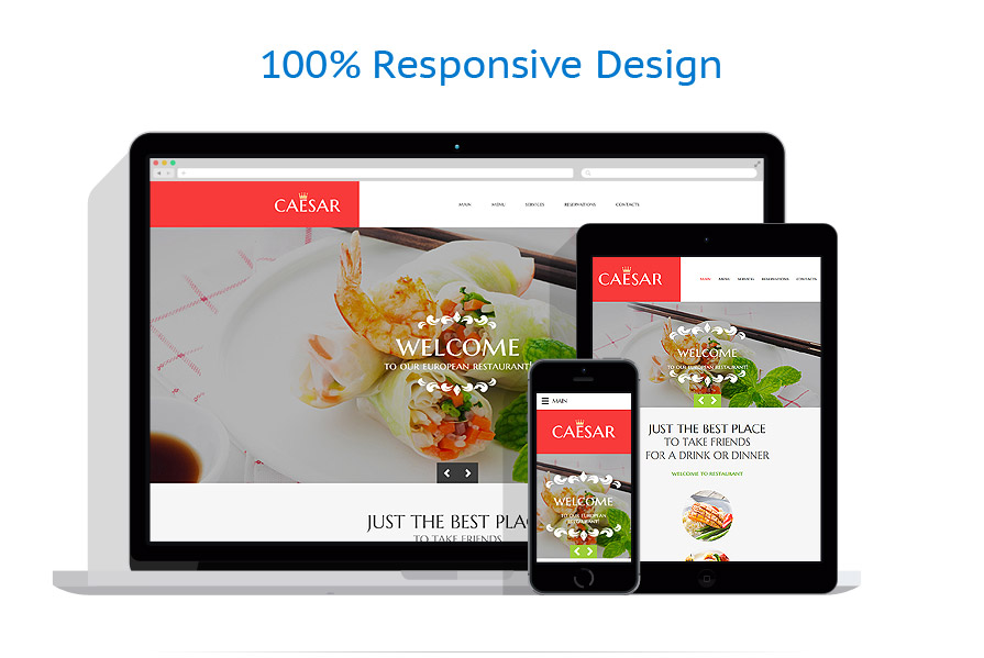 Sablon responsive de | Cafenele & Restaurante
 | ID: 2637