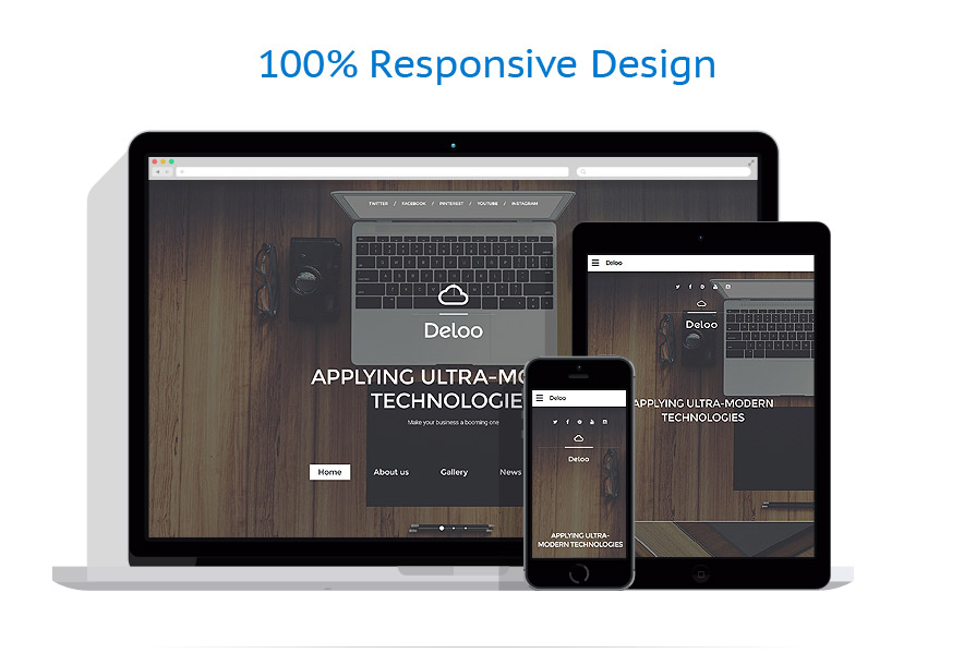 Sablon responsive de | Web design
 | ID: 2660