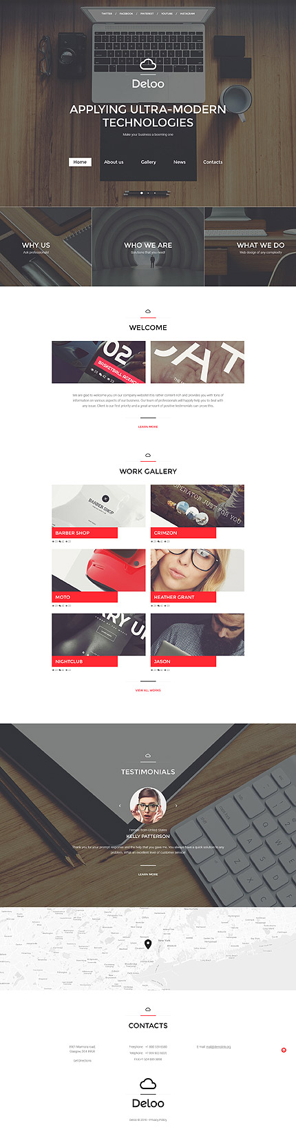 Sablon de | Web design
 | ID: 2660