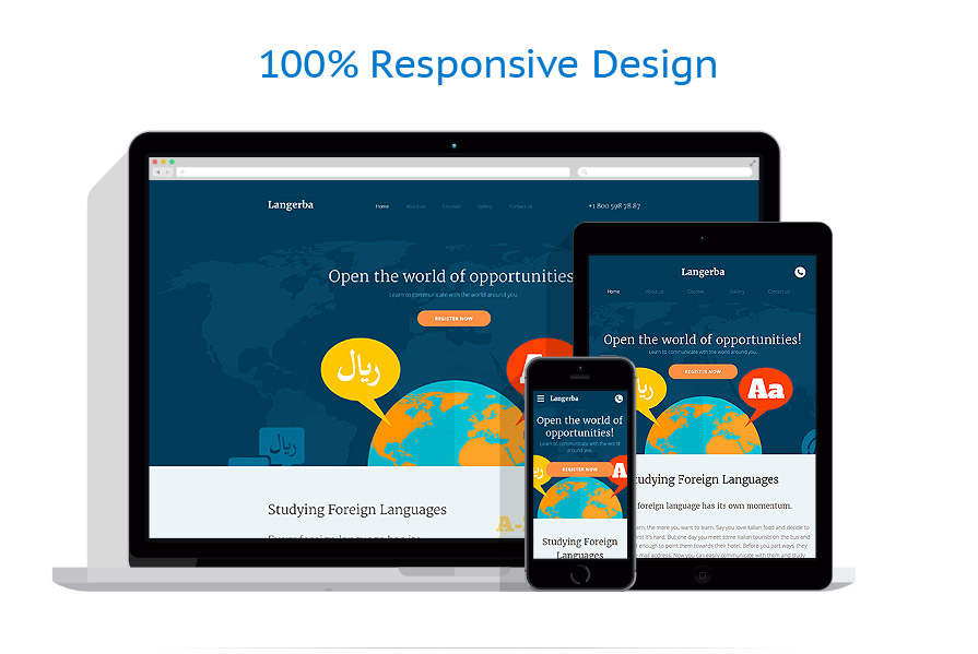 Sablon responsive de | Educatie
 | ID: 2668