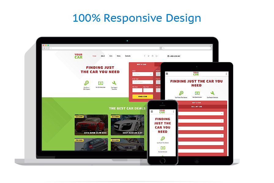 Sablon responsive de | Masini
 | ID: 2672