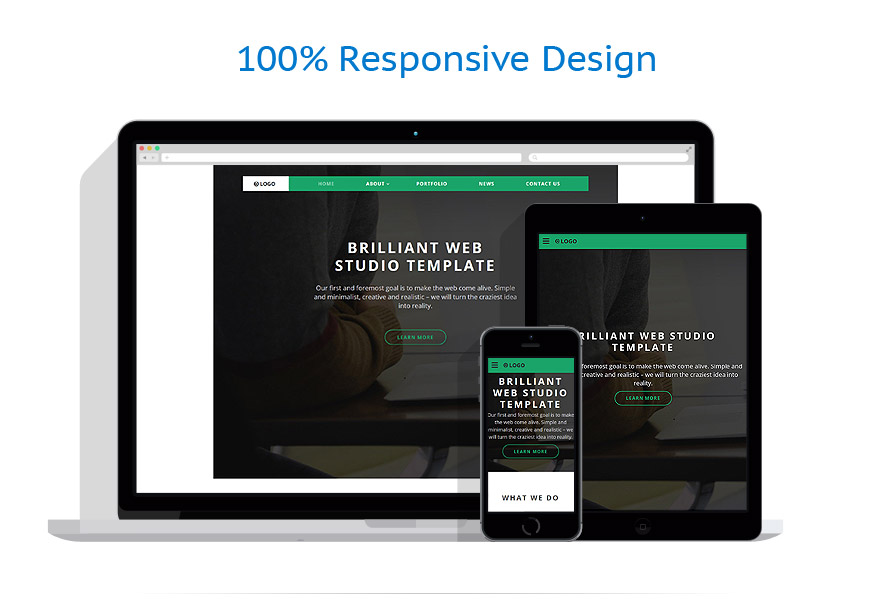 Sablon responsive de | Web design
 | ID: 2678