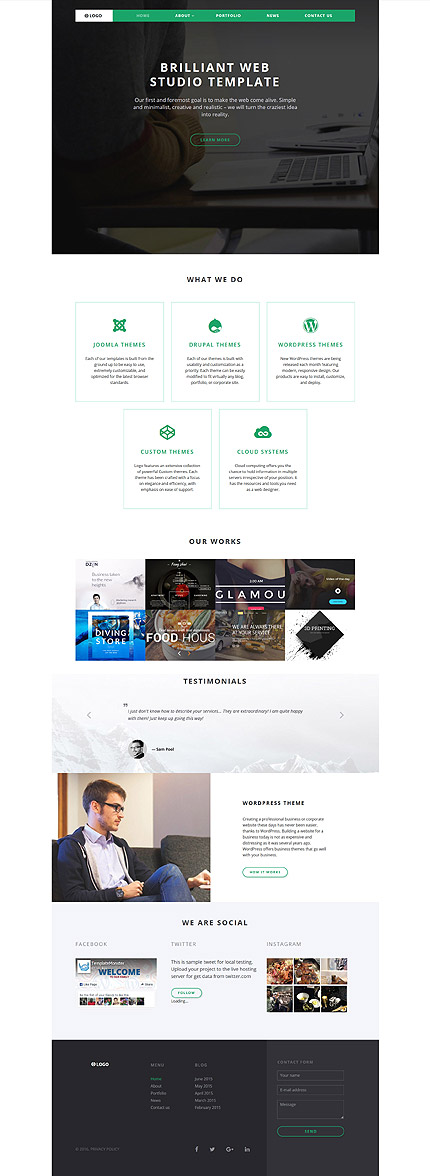 Sablon de | Web design
 | ID: 2678