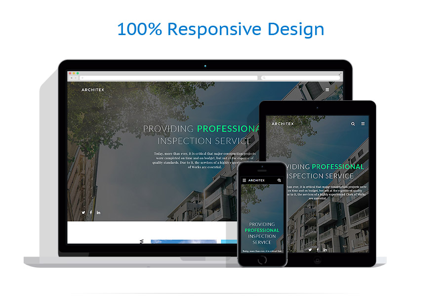 Sablon responsive de | Arhitectura
 | ID: 2682