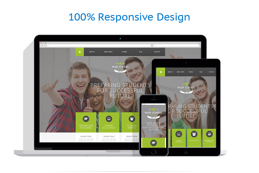 Sablon responsive de | Educatie
 | ID: 2697