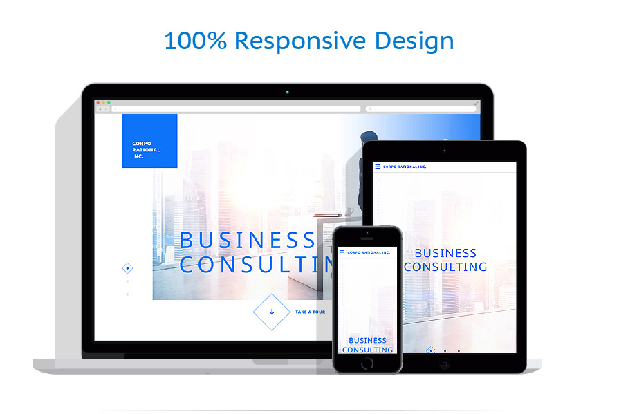 Sablon responsive de | Business
 | ID: 2699