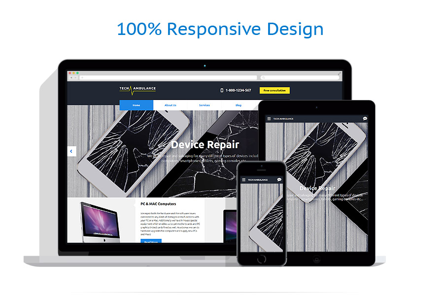 Sablon responsive de | Medical
 | ID: 2700