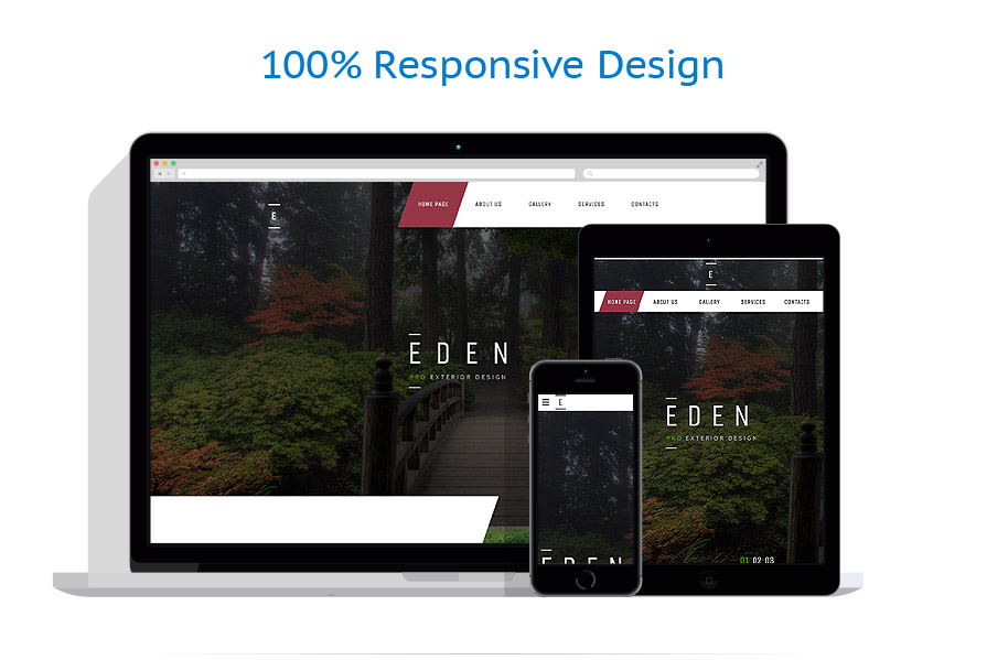 Sablon responsive de | Design Exterior
 | ID: 2706