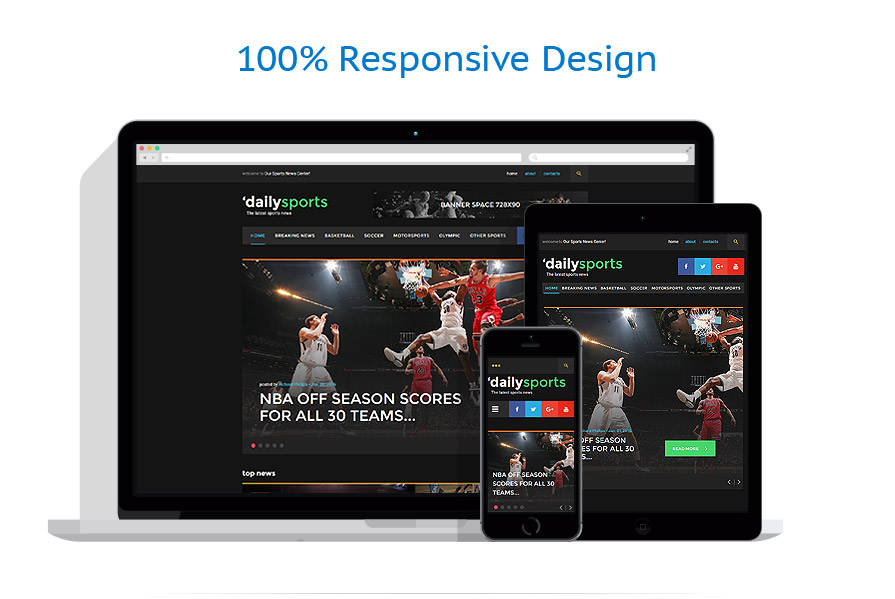 Sablon responsive de | Sport
 | ID: 2708