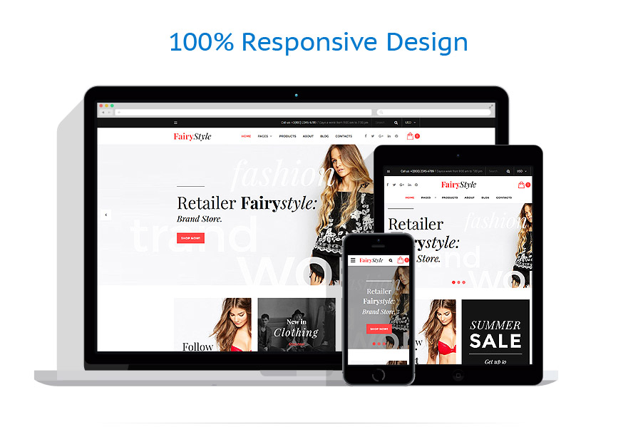 Sablon responsive de | Moda
 | ID: 2719